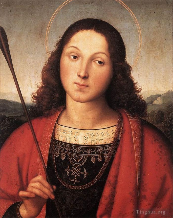 拉斐尔 的油画作品 -  《圣塞巴斯蒂安,1501》