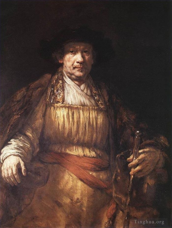 伦勃朗·范·莱因 的油画作品 -  《自画像,1658》