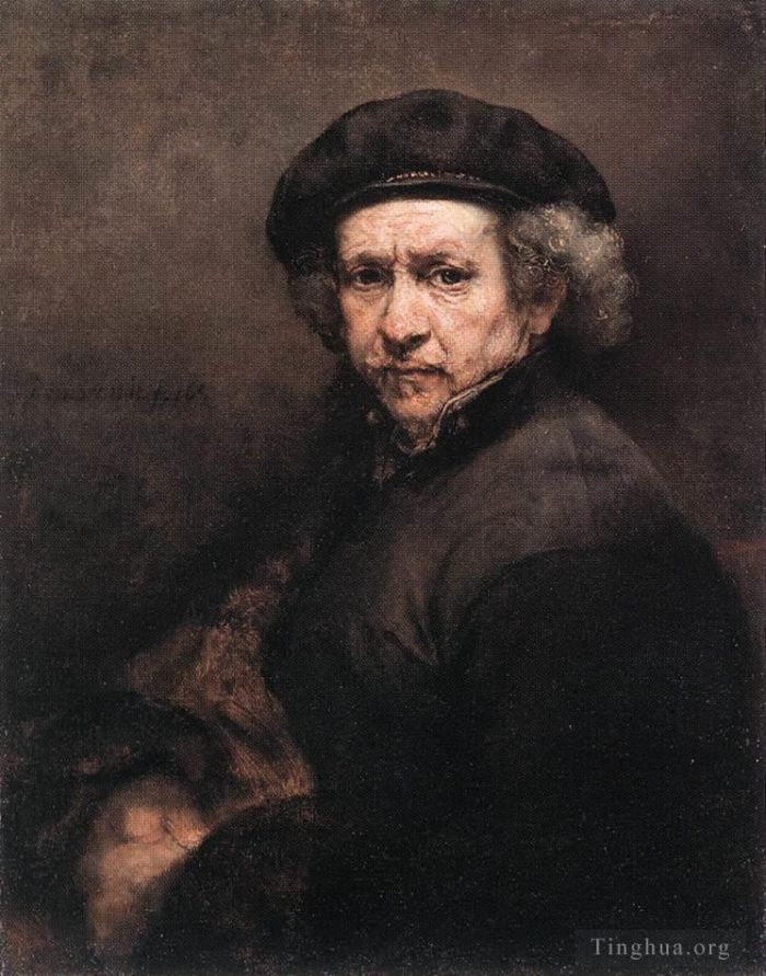 伦勃朗·范·莱因 的油画作品 -  《自画像,1659》