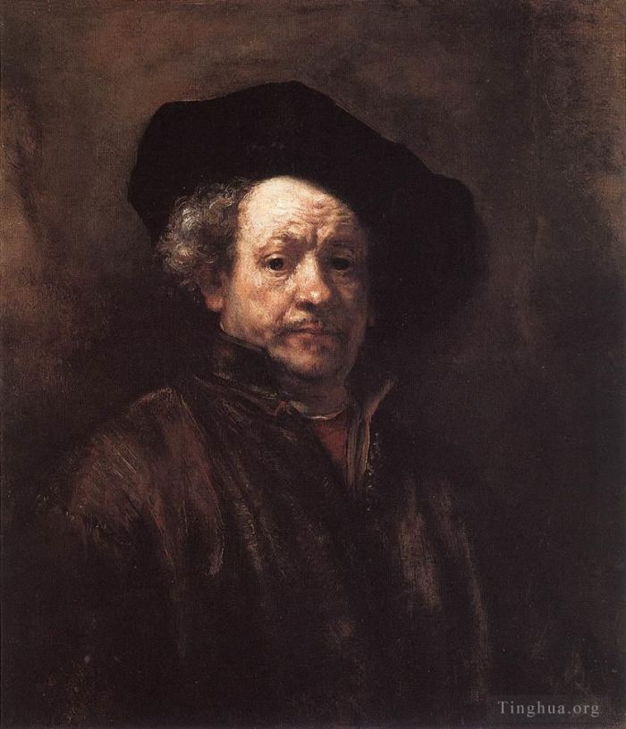 伦勃朗·范·莱因 的油画作品 -  《自画像,1660》