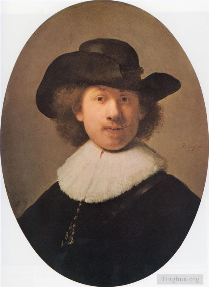 伦勃朗·范·莱因 的油画作品 -  《自画像1632》