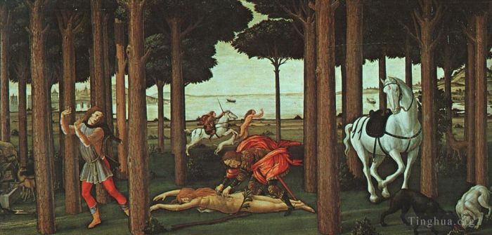 桑德罗·波提切利 的各类绘画作品 -  《纳斯塔吉奥第二》
