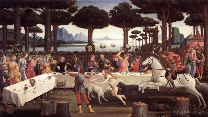 桑德罗·波提切利 的各类绘画作品 -  《第三名黄花菜》