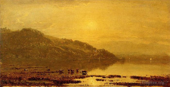 桑弗德·罗宾逊·吉弗德 的油画作品 -  《梅里诺山》