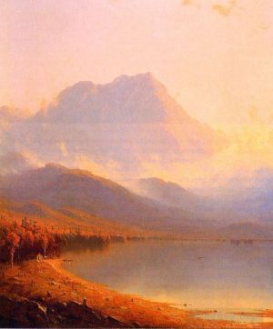 艺术家桑弗德·罗宾逊·吉弗德作品《阿迪朗达克山脉的早晨》