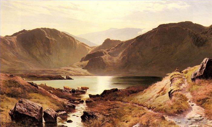 西德尼·理查德·珀西 的油画作品 -  《伊斯代尔塔恩威斯特摩兰》