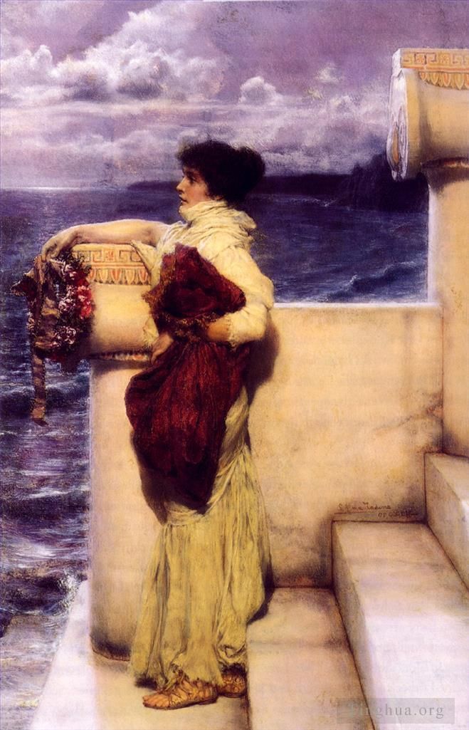 劳伦斯·阿尔玛·塔德玛 的油画作品 -  《英雄1898》