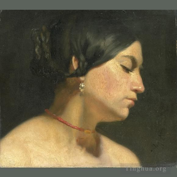 劳伦斯·阿尔玛·塔德玛 的油画作品 -  《玛丽亚·马格达莱娜》