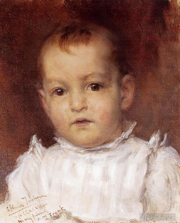 劳伦斯·阿尔玛·塔德玛 的油画作品 -  《约翰·帕森斯·米勒大师》