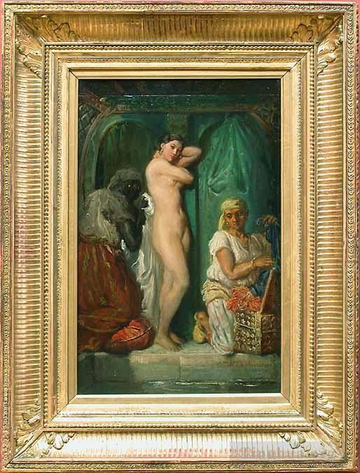 提奥多尔·夏塞留 的油画作品 -  《翁贝恩奥塞莱尔》