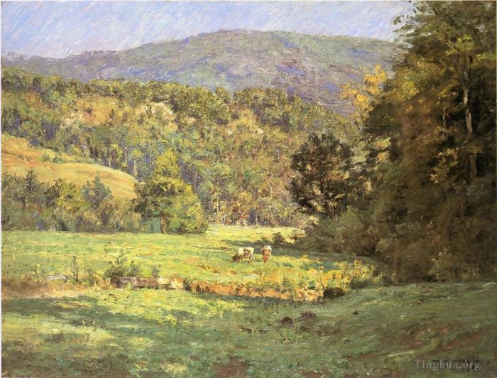 西奥多·克莱门特·斯蒂尔 的油画作品 -  《罗恩山》