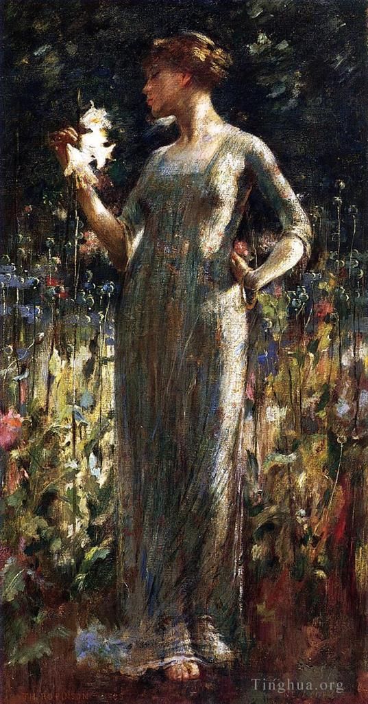 西奥多·罗宾逊 的油画作品 -  《国王的女儿》