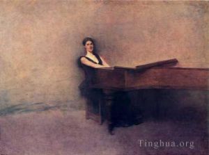 艺术家托马斯·威尔墨·杜因作品《钢琴》