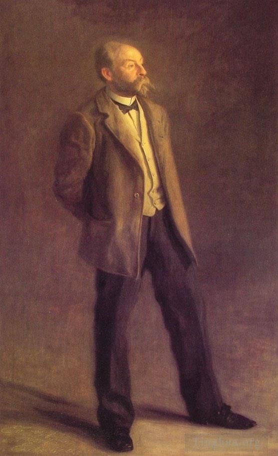 托马斯·伊肯斯 的油画作品 -  《约翰·麦克卢尔·汉密尔顿》