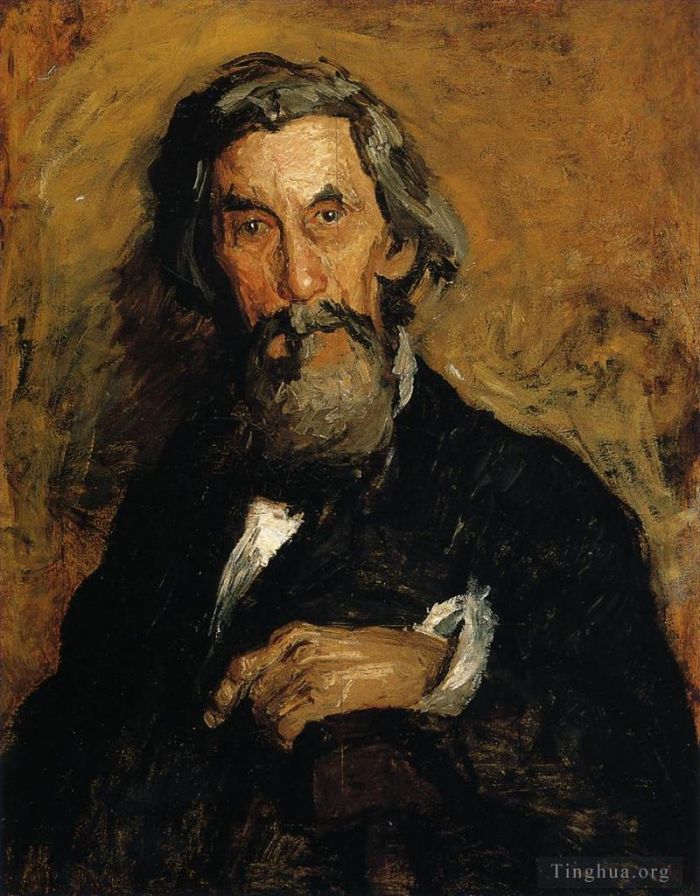托马斯·伊肯斯 的油画作品 -  《威廉·H·麦克道威尔的肖像》