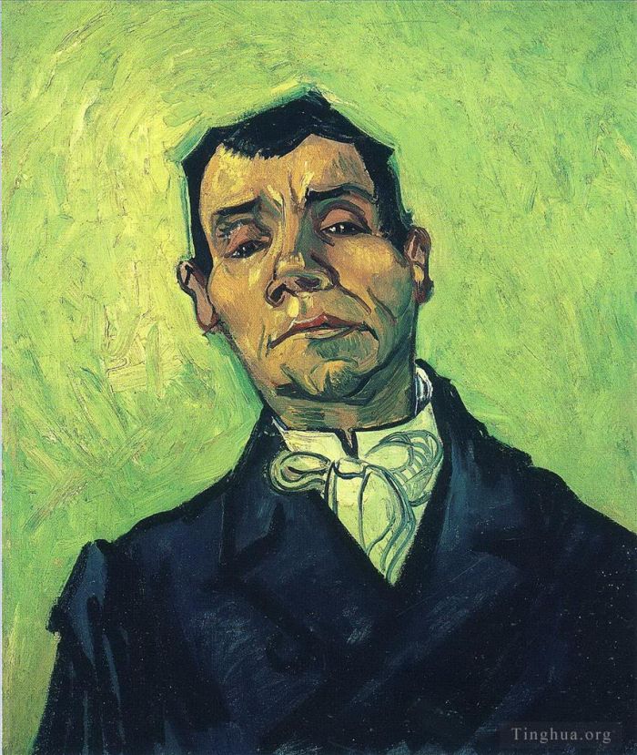文森特·威廉·梵高 的油画作品 -  《一个男人的肖像》