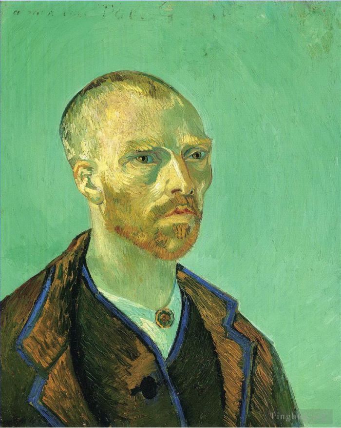 文森特·威廉·梵高 的油画作品 -  《献给保罗·高更的自画像》