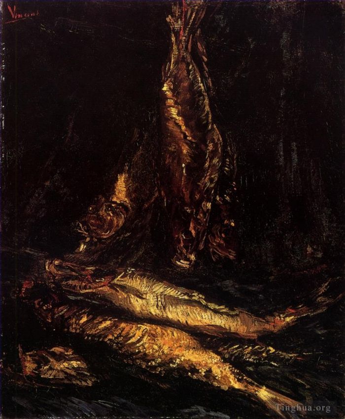 文森特·威廉·梵高 的油画作品 -  《静物与浮肿,2》