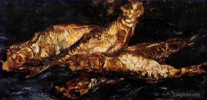 文森特·威廉·梵高 的油画作品 -  《静物与浮肿》