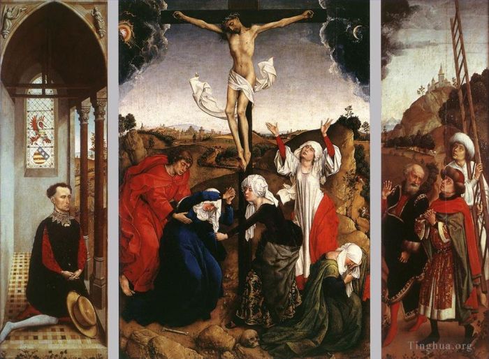 罗吉尔·凡·德尔·维登 的油画作品 -  《阿贝格三联画》