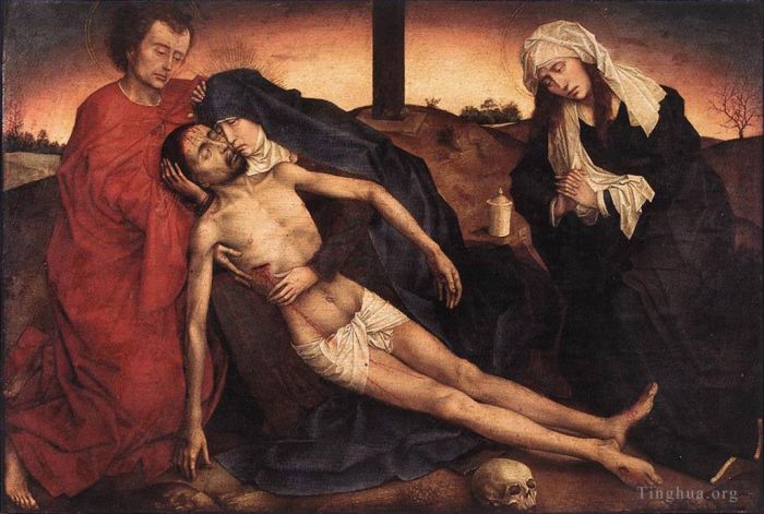 罗吉尔·凡·德尔·维登 的油画作品 -  《哀歌,1441》