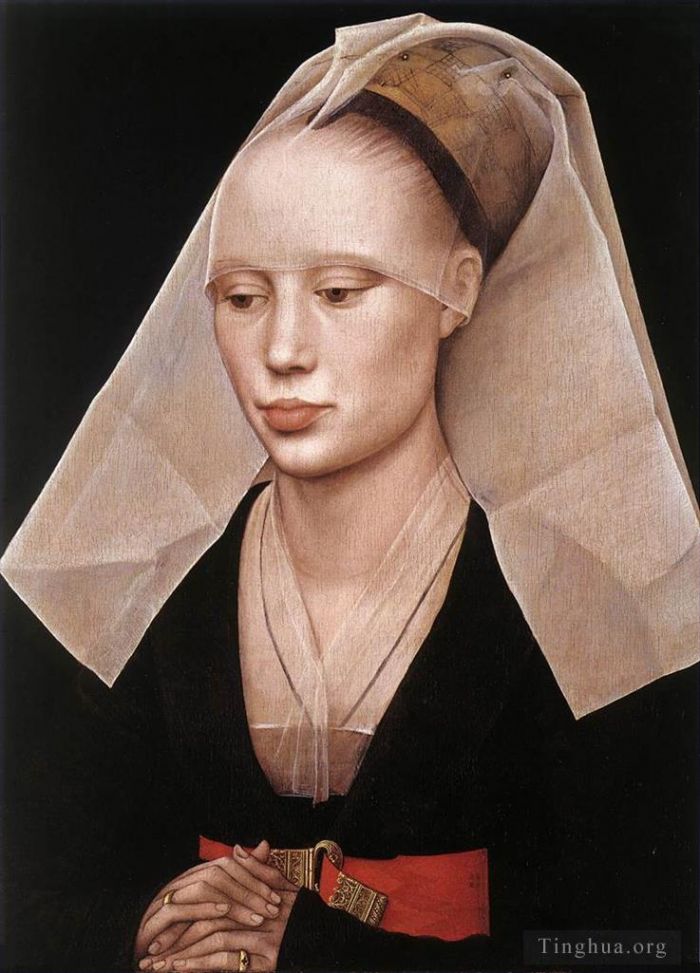 罗吉尔·凡·德尔·维登 的油画作品 -  《一位女士的肖像》