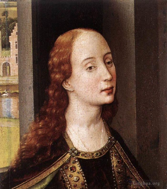 罗吉尔·凡·德尔·维登 的油画作品 -  《圣凯瑟琳》