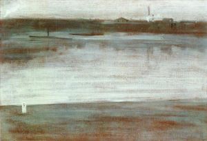艺术家詹姆斯·阿博特·麦克尼尔·惠斯勒作品《泰晤士河灰色清晨的交响曲》