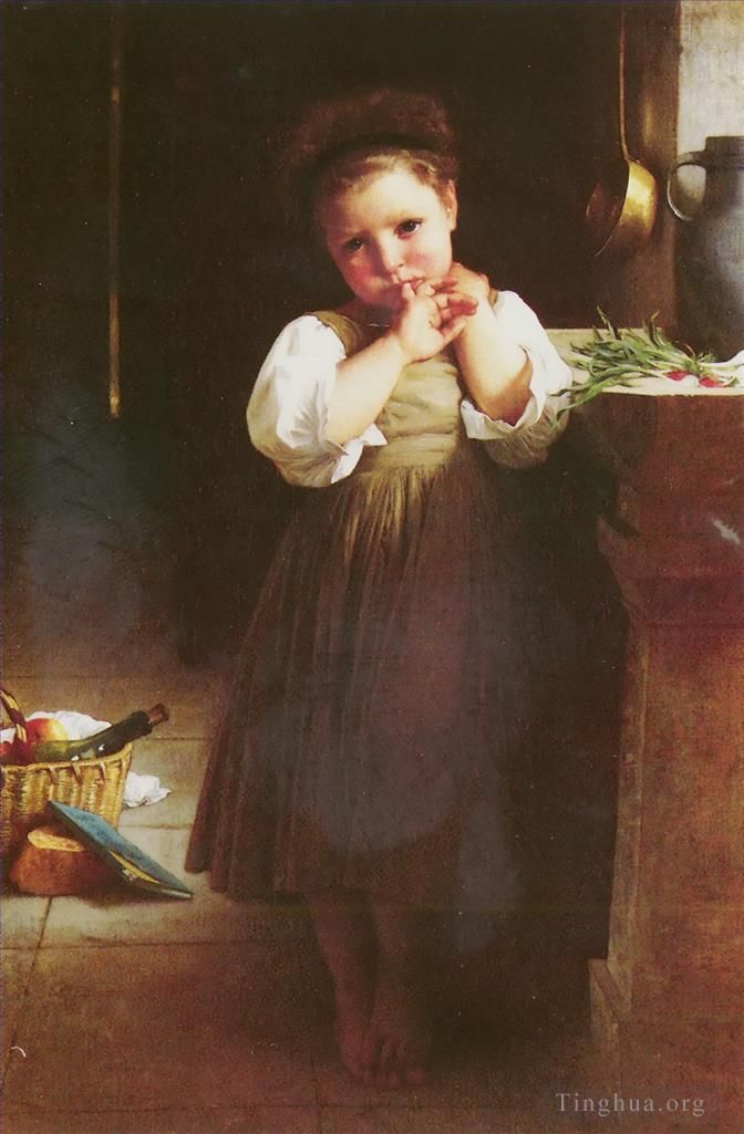 威廉·阿道夫·布格罗 的油画作品 -  《阿道夫莫韦斯生态学院》