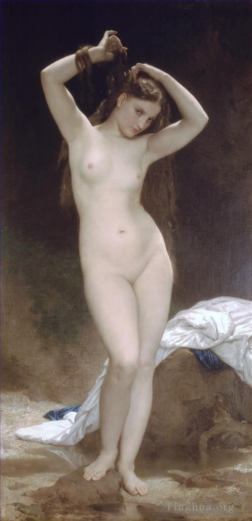 威廉·阿道夫·布格罗 的油画作品 -  《拜涅斯,1870》