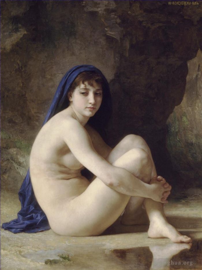 威廉·阿道夫·布格罗 的油画作品 -  《贝涅斯·阿克鲁皮耶》