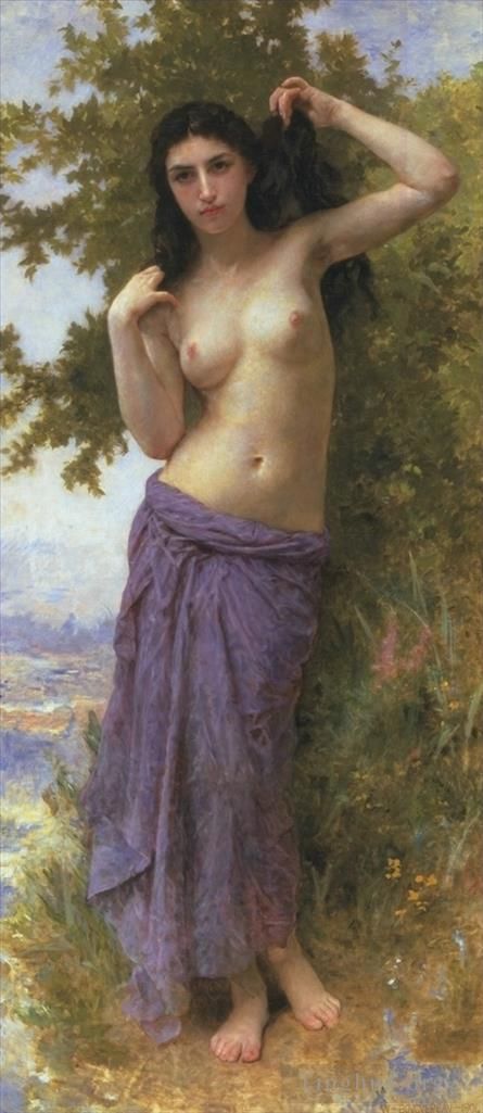 威廉·阿道夫·布格罗 的油画作品 -  《美丽罗曼,1904》