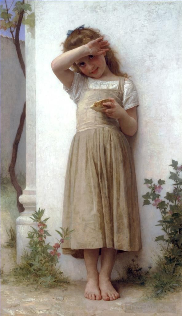 威廉·阿道夫·布格罗 的油画作品 -  《悔罪》