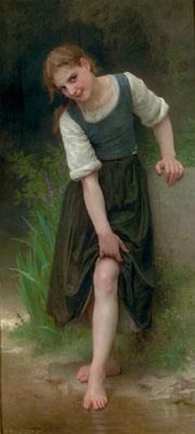 威廉·阿道夫·布格罗 的油画作品 -  《拉格》