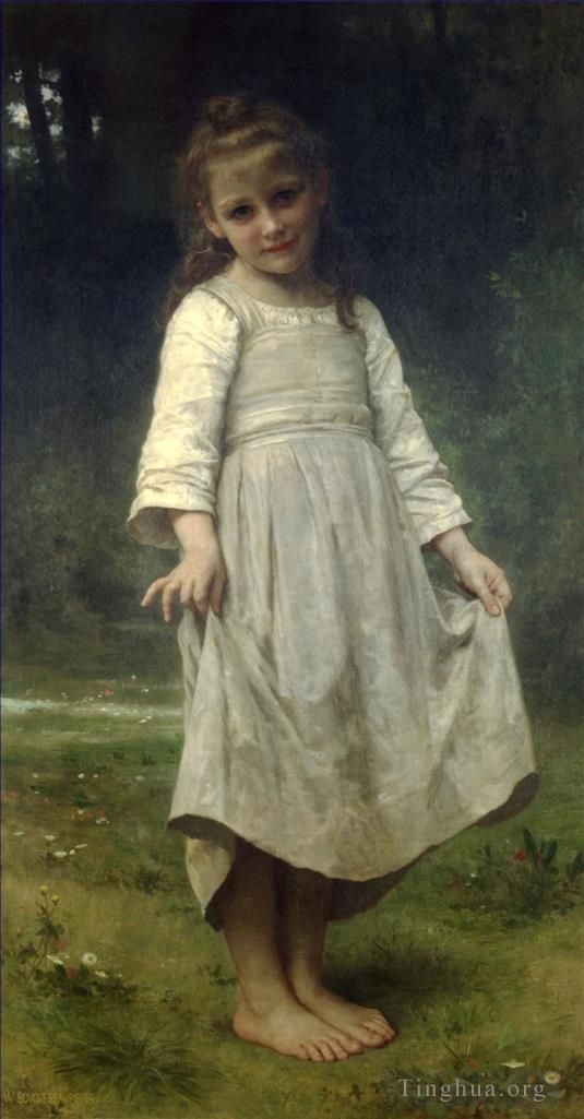 威廉·阿道夫·布格罗 的油画作品 -  《尊敬》