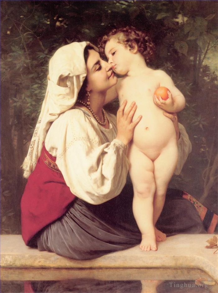威廉·阿道夫·布格罗 的油画作品 -  《勒拜瑟,1863》