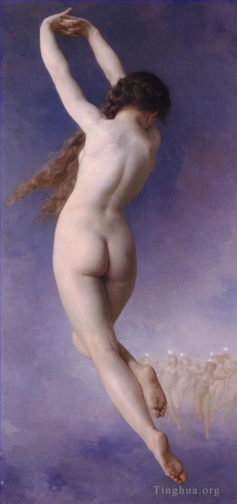 威廉·阿道夫·布格罗 的油画作品 -  《勒图瓦·珀杜》