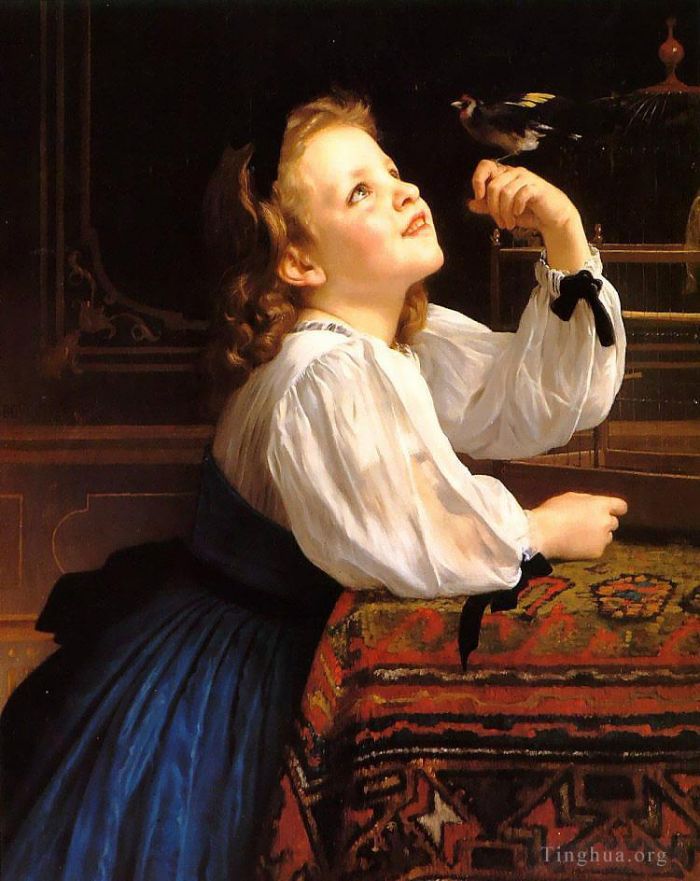 威廉·阿道夫·布格罗 的油画作品 -  《未知1》