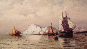 艺术家威廉·布拉德福德作品《北极大篷车》