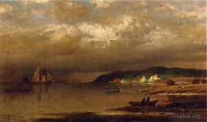 艺术家威廉·布拉德福德作品《纽芬兰海岸》