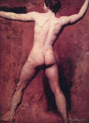 艺术家威廉·埃蒂作品《学术男性裸体》