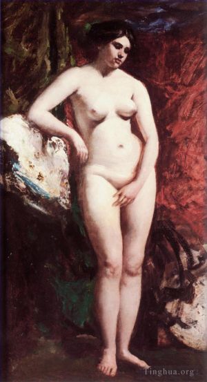 艺术家威廉·埃蒂作品《裸体站立》