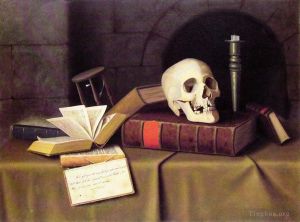 艺术家威廉·米切尔·哈尼特作品《死亡纪念》