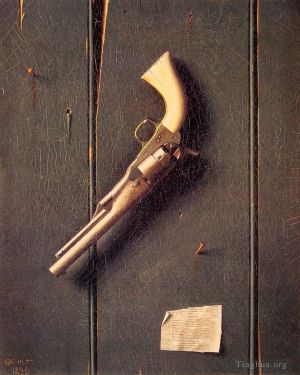 艺术家威廉·米切尔·哈尼特作品《忠实的小马驹》