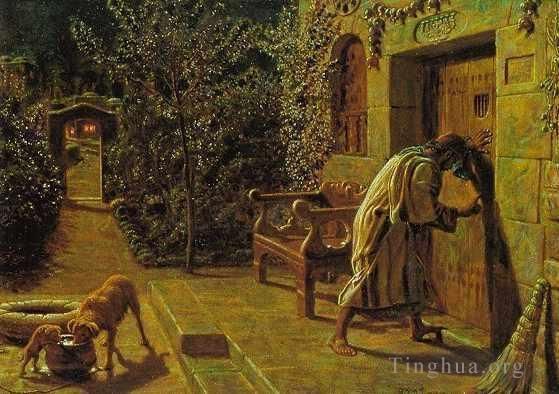 威廉·霍尔曼·亨特 的油画作品 -  《纠缠不休的邻居》