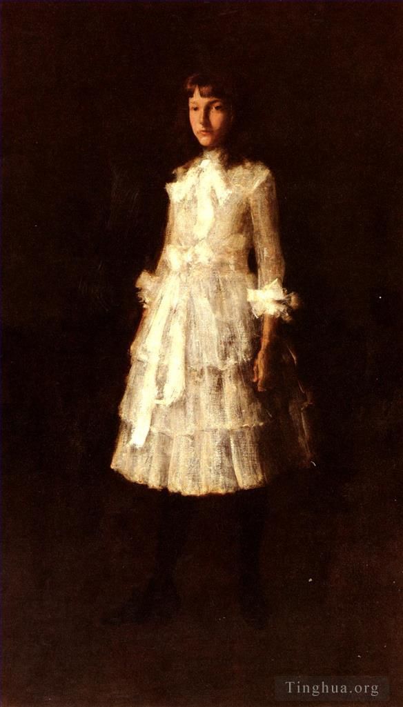 威廉·梅里特·切斯 的油画作品 -  《海蒂》