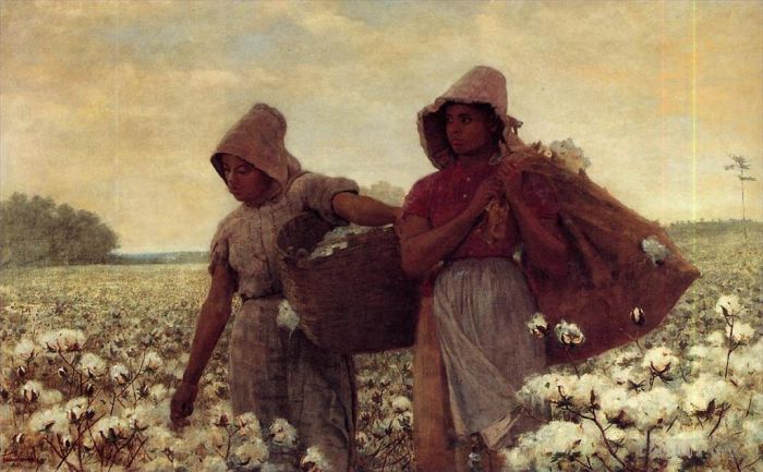 温斯洛·霍默 的油画作品 -  《采棉工》