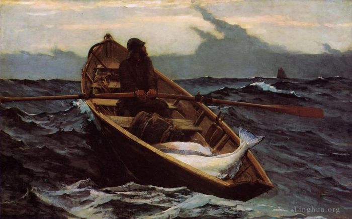 温斯洛·霍默 的油画作品 -  《大雾警告》