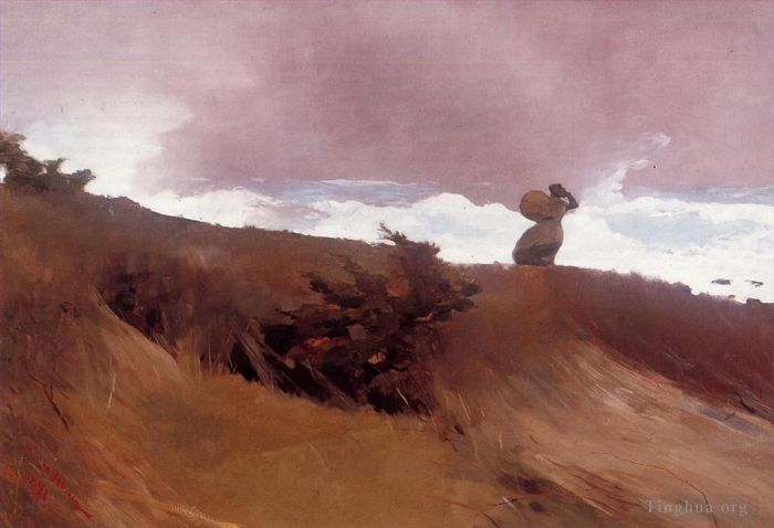 温斯洛·霍默 的油画作品 -  《西风》