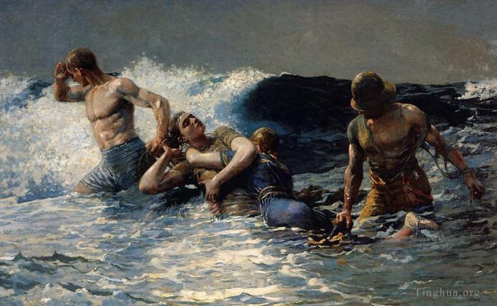 温斯洛·霍默 的油画作品 -  《温斯洛·荷马,1886》